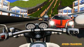 Highway Bike Rider - Motorcycle Traffic Racer 3D পোস্টার