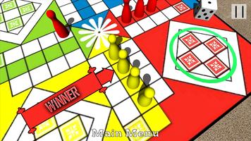 Ludo Game Classic - The Dice Lado Game in 3D স্ক্রিনশট 1