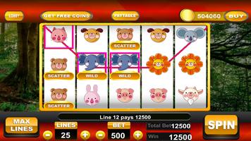 Lucky Fun House Slots : Free Affiche