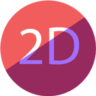 Lucky 2D 3D أيقونة