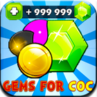 💯Unlimited Gems For Clash OF Clans -Joke icône