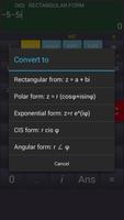 Z Complex Calculator captura de pantalla 2