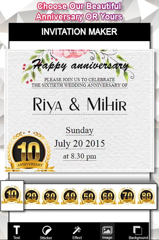 ... Invitation Card Maker : Flyer Creator screenshot 3 ...