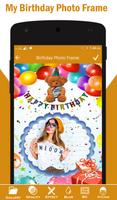 Happy Birthday Card Photo Frame ảnh chụp màn hình 3