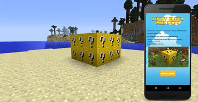 Lucky Block Mod for MCPE capture d'écran 1