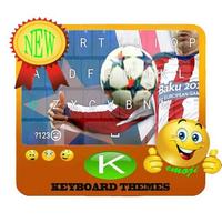Keyboard Themes For Atletico Madrid Fans capture d'écran 2