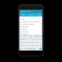 Mathematics Dictionary capture d'écran 1