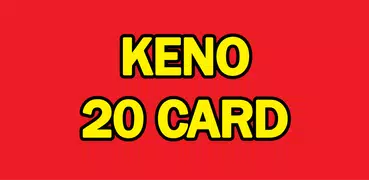 Keno 20 Card