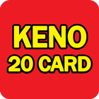 Keno 20 Card 아이콘