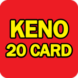 Keno 20 Card icône