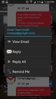 Notification: Gmail Popup Lite capture d'écran 2