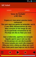 Amor de Verdade - MC Kekel e MC Rita (Musica) capture d'écran 2