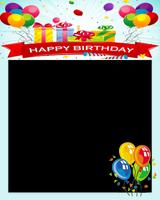 Free Happy Birthday Poto Frame स्क्रीनशॉट 1