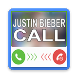 Justin Bieber Fake Call icône