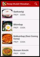 Resep Mudah Masakan Korea 스크린샷 1