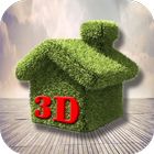 3D House Design ไอคอน