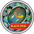 Aneka Batu Black Opal icône