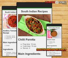 South Indian Recipes captura de pantalla 1