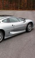 بانوراما الألغاز جاكوار XJ220 الملصق