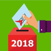 Lugar de Votación Colombia 2018 الملصق