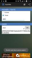 HashMe+ (Lite) captura de pantalla 1