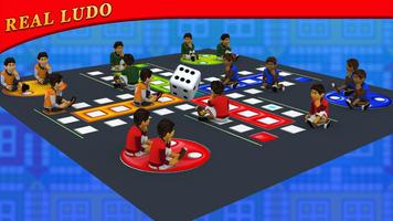 Ludo Spaß 3D Plakat