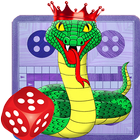 Icona Ludo serpente e scala gioco gratuito
