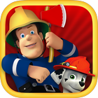 Super FireMan Hero Sam : Red Truck Rescue Missions icône