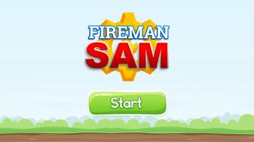 Super FireMan Hero Sam : Red Truck Rescue Missions Affiche