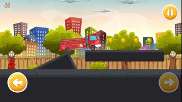 Super FireMan Hero Sam : Red Truck Rescue Missions screenshot 2