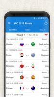 🇷🇺 World Cup Russia 2018 : Live Football Scores capture d'écran 1