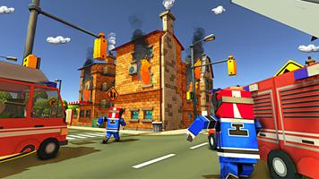 Firefighter Simulator - Rescue Games 3D اسکرین شاٹ 1