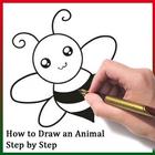 How to Draw an Animal Step By Step icône