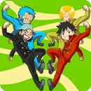 APK Luffy and Black Pearl