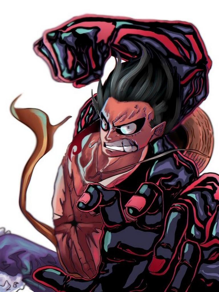 Luffy Gear 4 Wallpaper For Android Apk Download - gear 4th snake man roblox