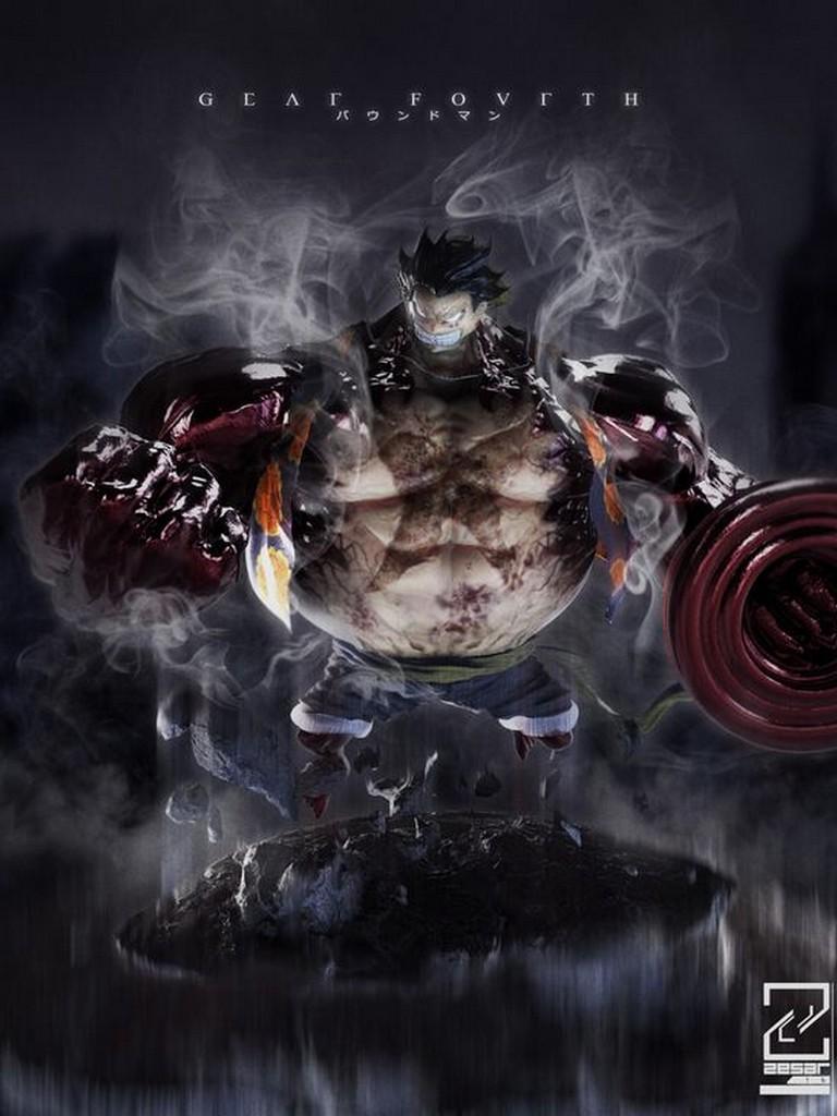 Luffy Gear 4 Wallpaper For Android Apk Download - luffy snakeman roblox
