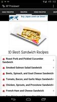 Top 10 Sandwich Recipes screenshot 1