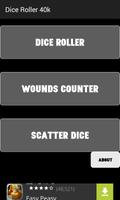 Dice Roller 40k poster