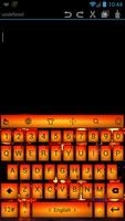 Keyboard Theme Led Halloween Plakat