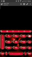 Keyboard Theme Spheres Red capture d'écran 3