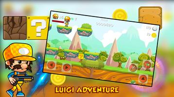 Super Luigi Save Princess World Adventure poster