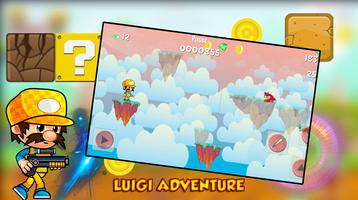 Super Luigi Save Princess World Adventure capture d'écran 1