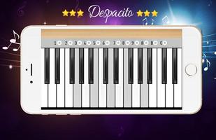 Luis Fonsii Despacito Piano Keyboard capture d'écran 1