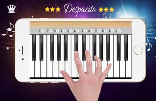Luis Fonsii Despacito Piano Keyboard capture d'écran 2
