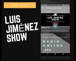 The Luis Jiménez Show Radio Affiche