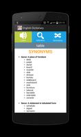 برنامه‌نما English dictionary & synonyms عکس از صفحه