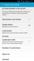Screen Lock Unlock capture d'écran 1