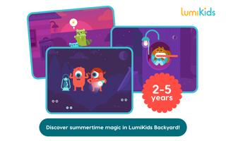 LumiKids dans le jardin Affiche