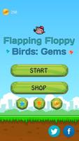 Flapping Floppy Birds: Gems Affiche