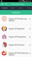 Human Organs Anatomy Reference الملصق